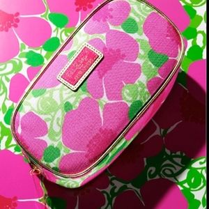 Lilly Pulitzer X Estee Lauder Floral Makeup pouch
